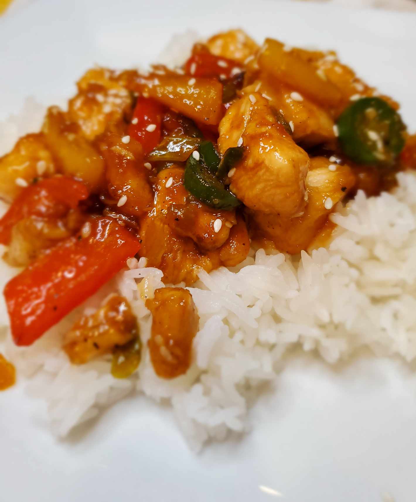 Chicken-Pepper Stir Fry - She's Got The Cooks