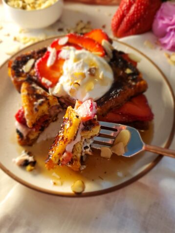 Cream cheese French toast
