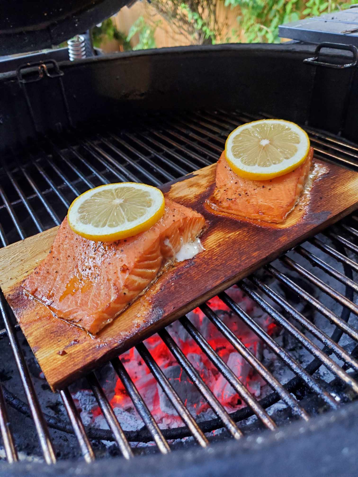 Cedar plank salmon weber best sale