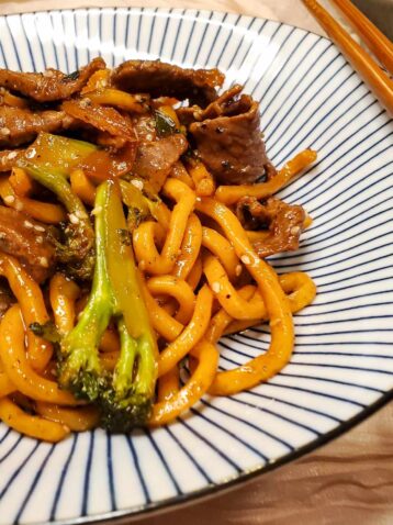 Beef stir fry