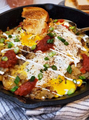 hash brown skillet