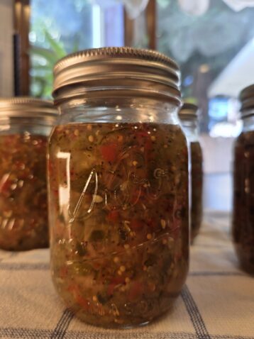 homemade relish